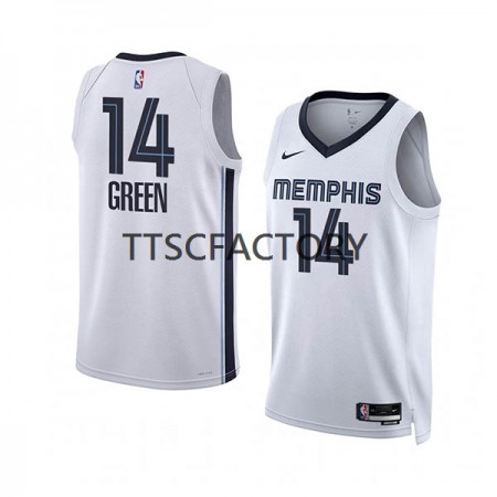 Maglia NBA Memphis Grizzlies Danny Green 14 Nike 2022-23 Association Edition Bianco Swingman - Uomo